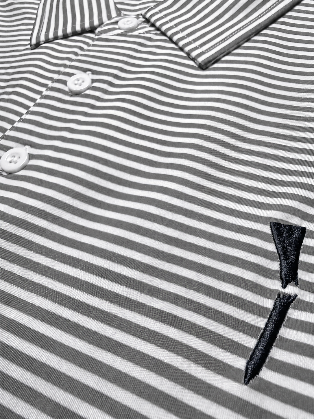 Pin Stripes - Gray