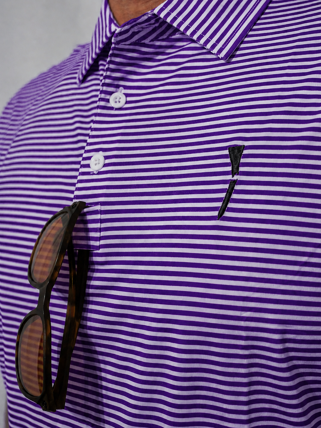 Pin Stripes - Purple