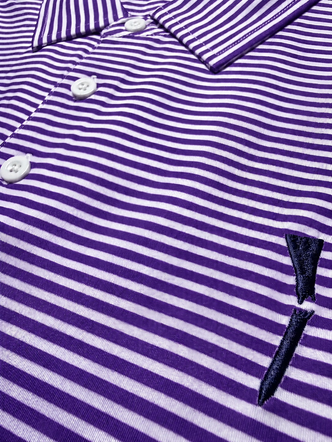 Pin Stripes - Purple