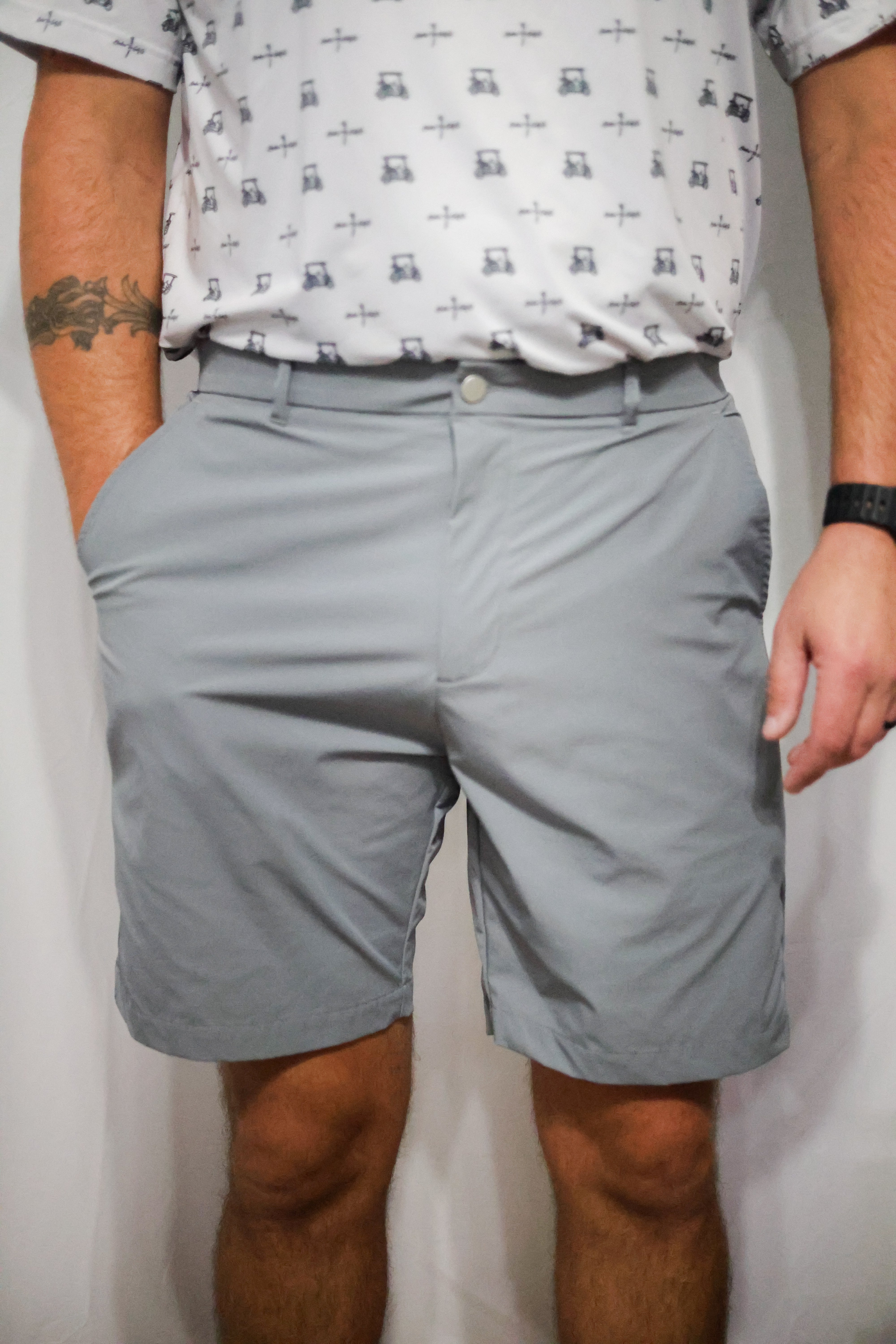 Fairway Flex Shorts - Grey