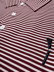 Pin Stripes - Maroon