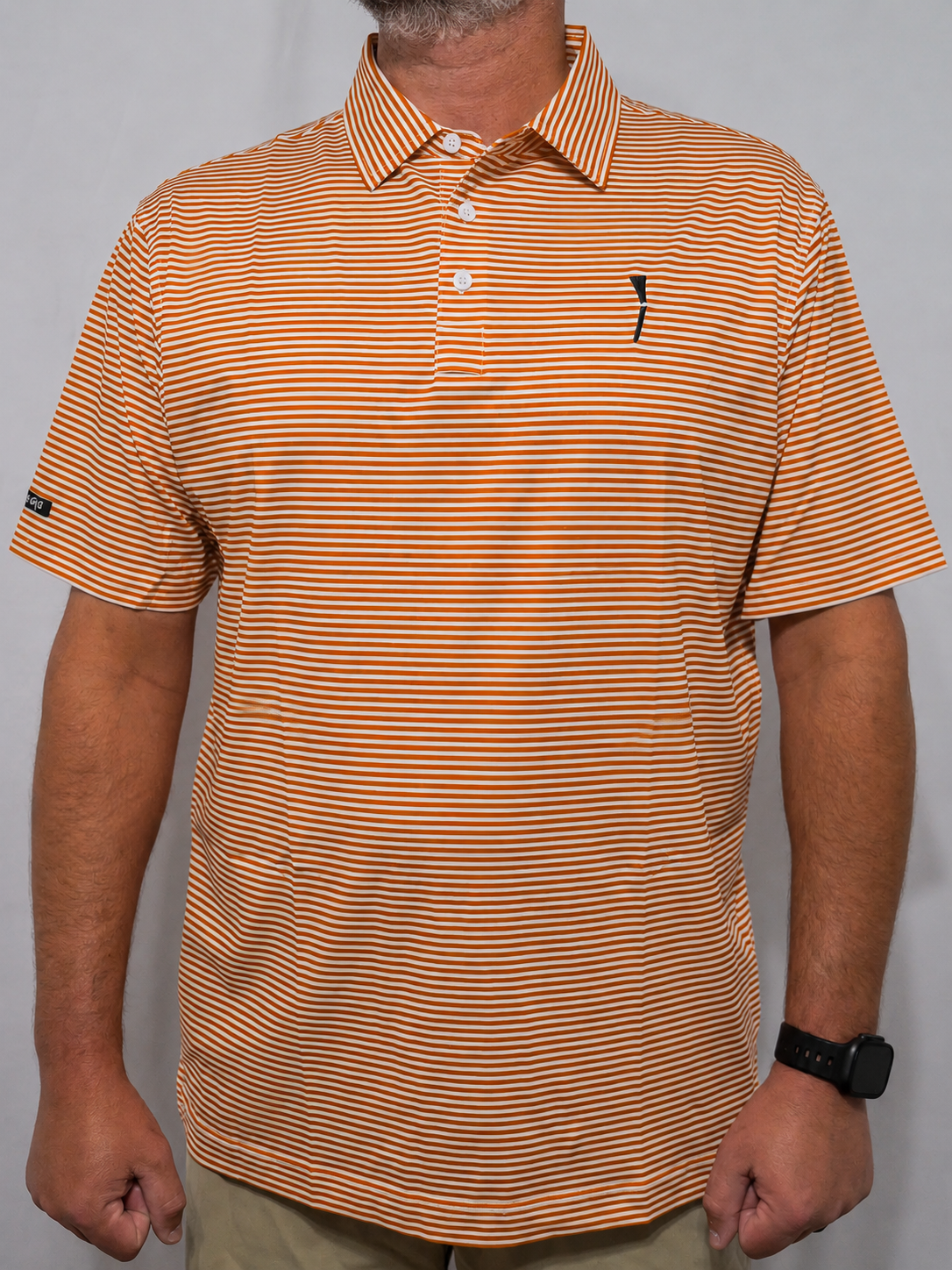 Pin Stripes - Burnt Orange